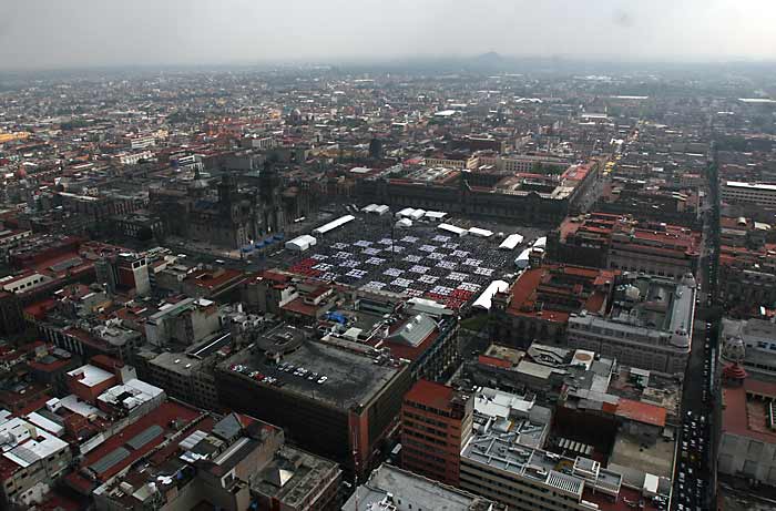 Azedrez en el Zocalo