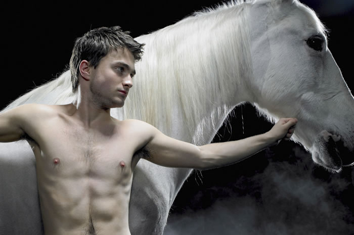 Harry Potter sin ropa