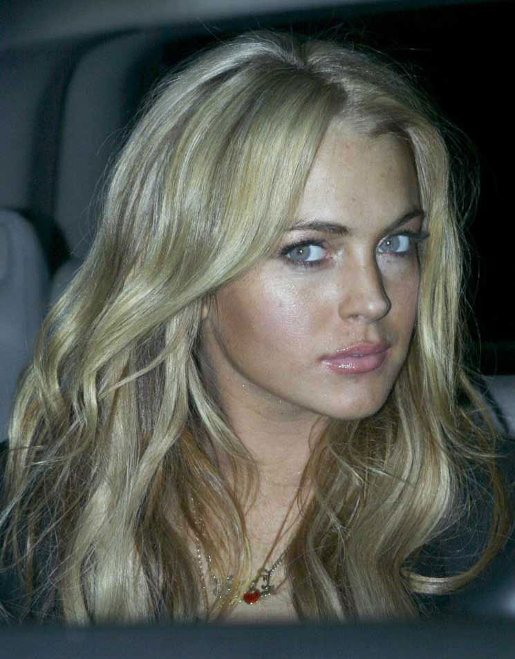 Lindsay Lohan guera