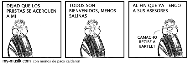 Mas salinistas con el peje