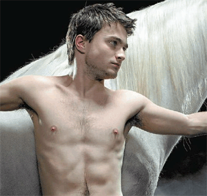 Harry Potter naked