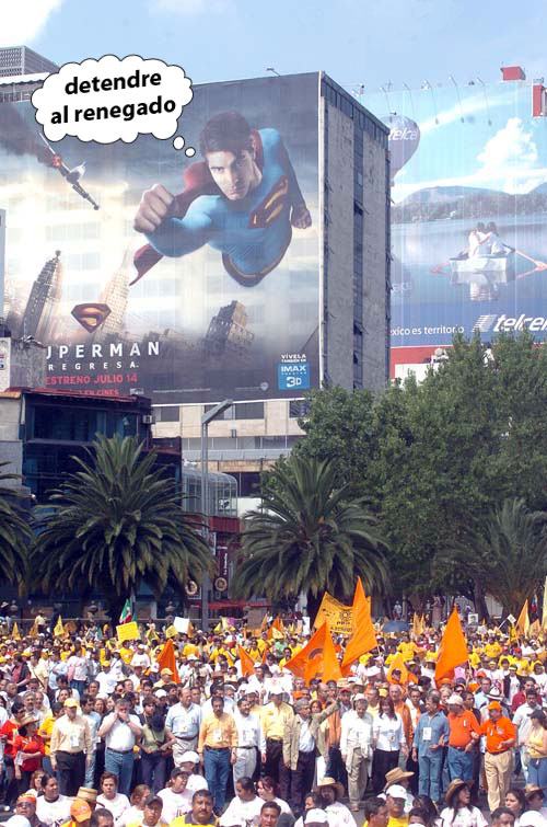 Superman vs Peje
