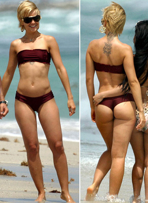 Mena Suvari bikini thong