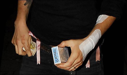 Amy Winehouse fight