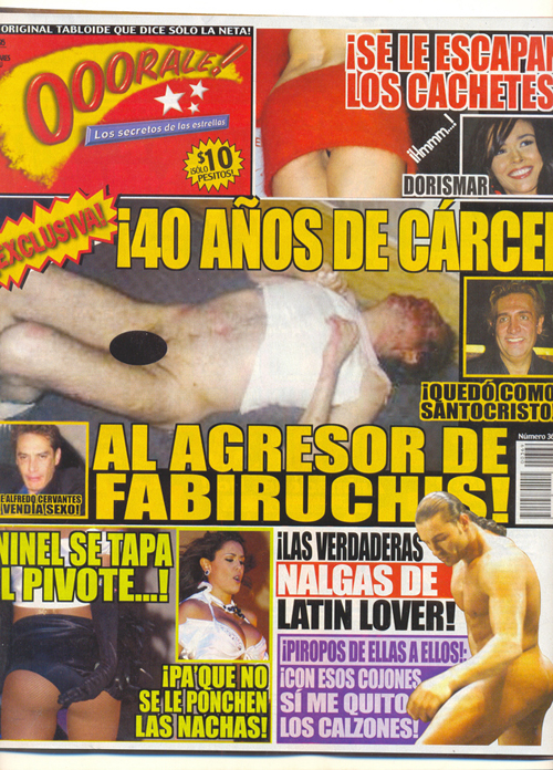 Fabian Lavalle desnudo