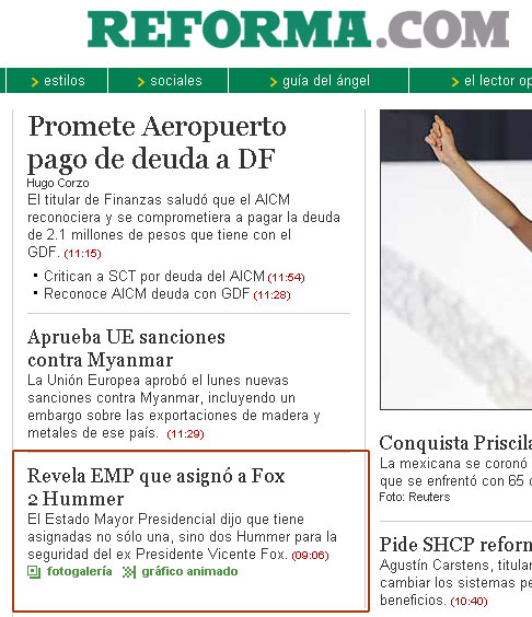 Hummer de FOX Hummer de FOX