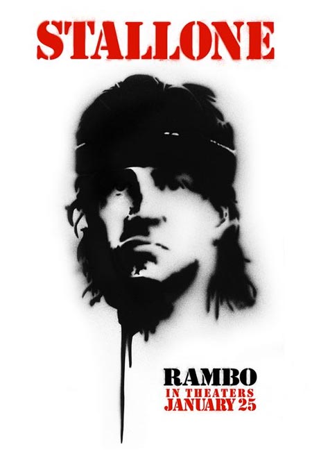 Rambo 4 poster