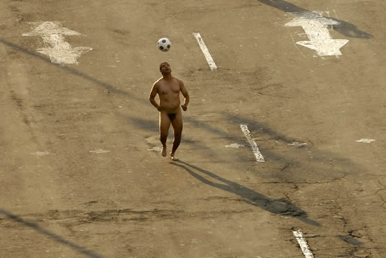 Tunick en Zocalo